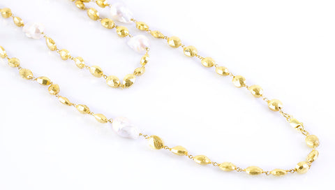 36" Freshwater pearl necklace