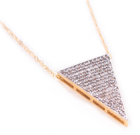 Solid Triangle Necklace